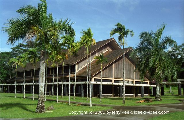 Building at national capital of the Federated States of Micronesia