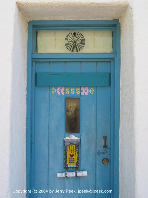 Door with character