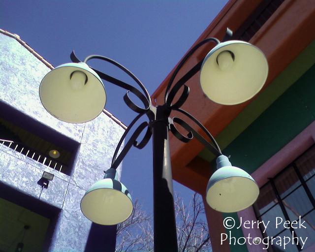 Lamps at La Placita, Tucson, Arizona